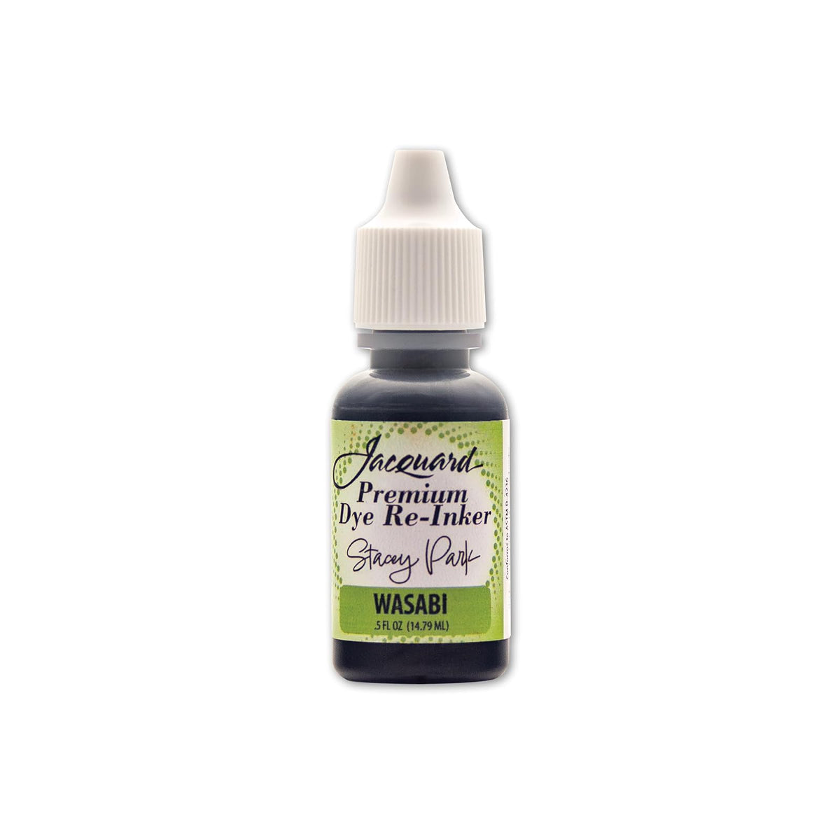 Jacquard Rubber Stamp, Wasabi Refill