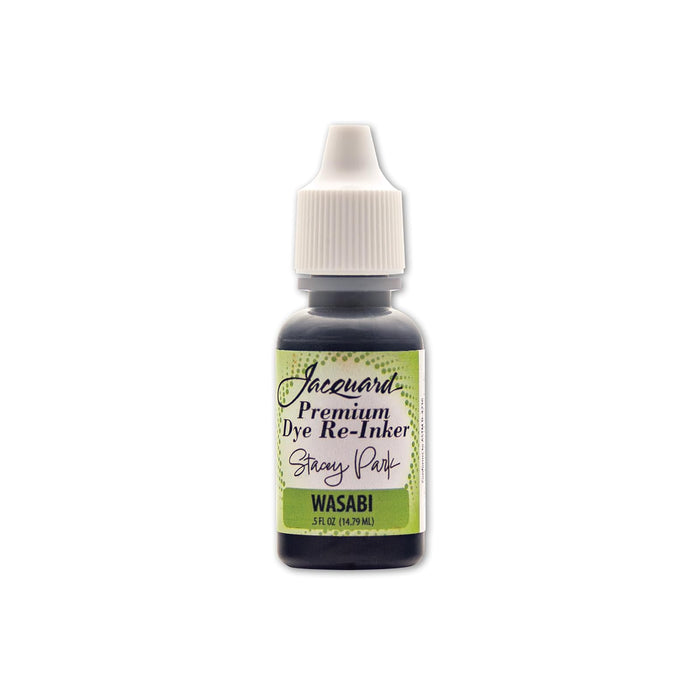 Jacquard Rubber Stamp, Wasabi Refill