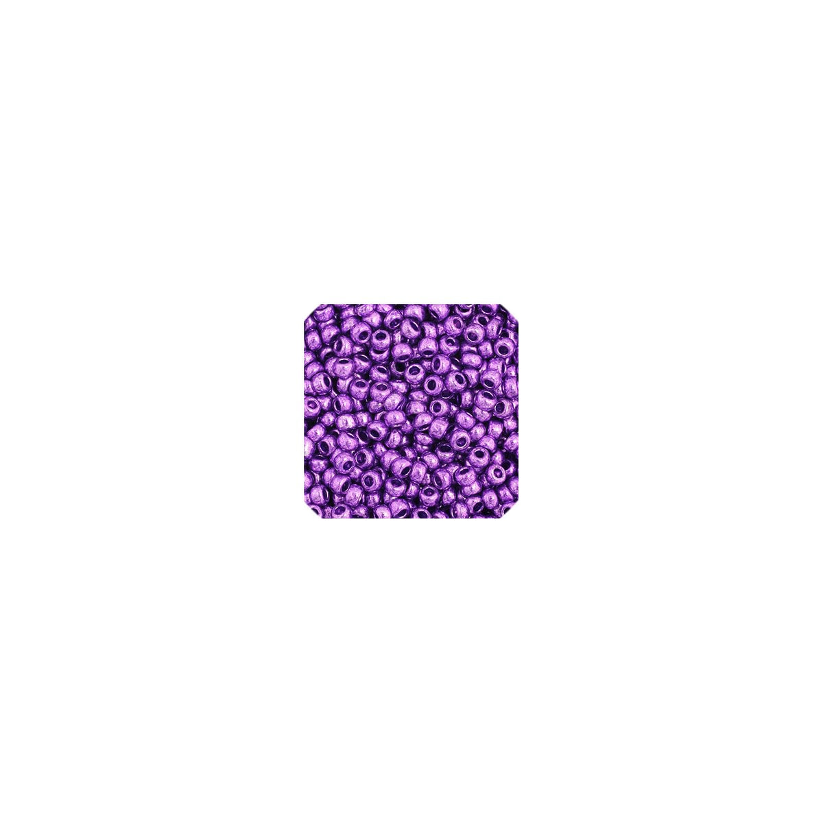 John Bead Craft Bead, Small, Metallic Purple