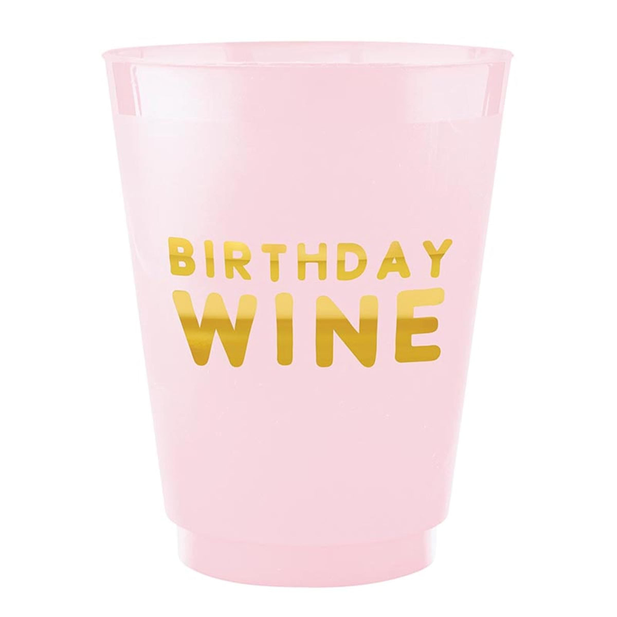 Slant Collections Drinking Cup, 16 Ounces, Birthday Wine