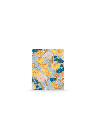 DENIK Pretty Weeds Medium Smyth-sewn Layflat Notebook with Lined and Blank or Dot Grid Paper, 8.25-inch Length