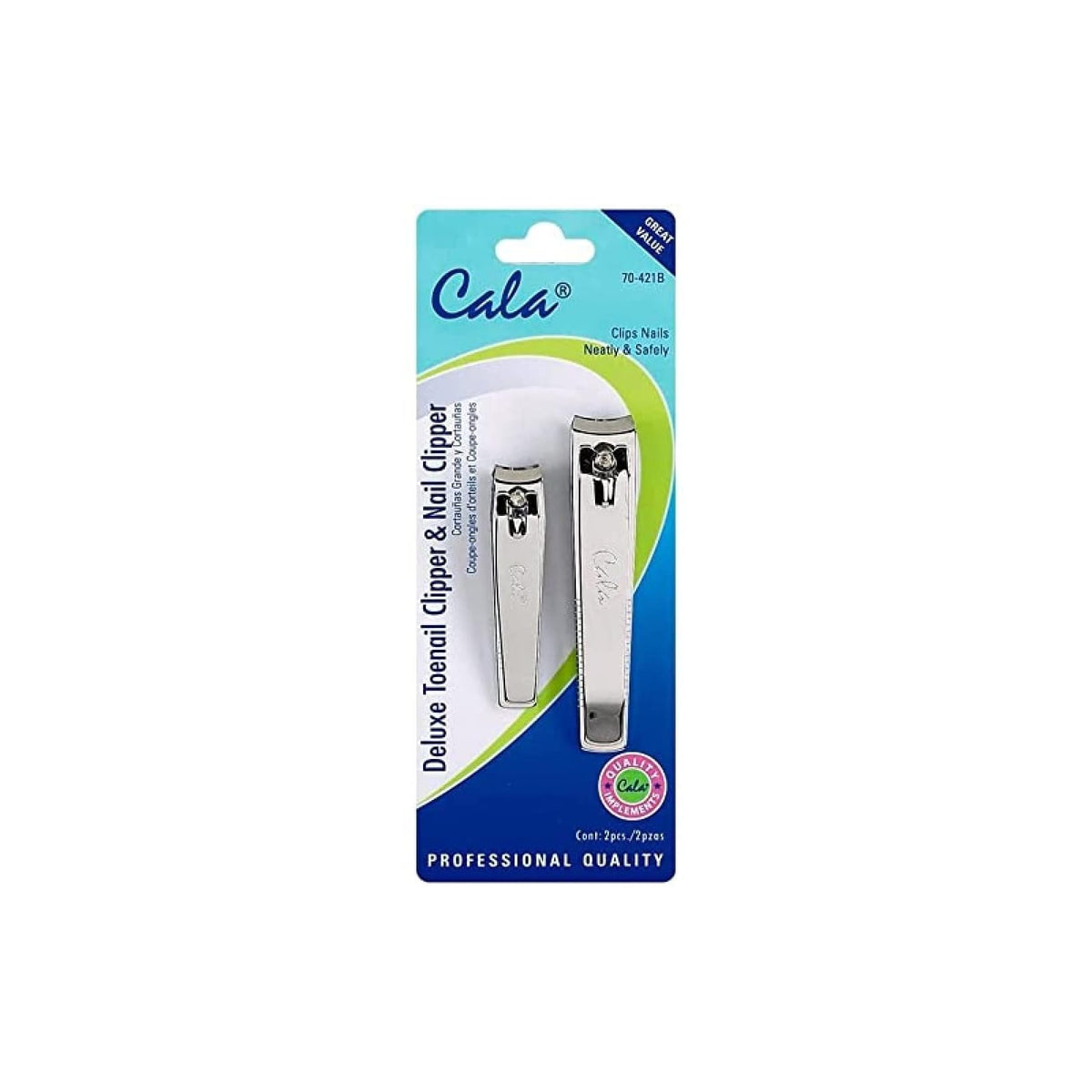 Cala Nail Clipper, Silver