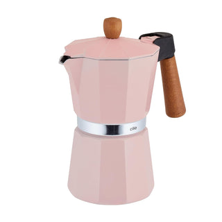Cilio Coffee Maker, Medium, Pink