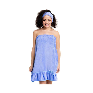 Bella il Fiore Towel, One Size, Periwinkle