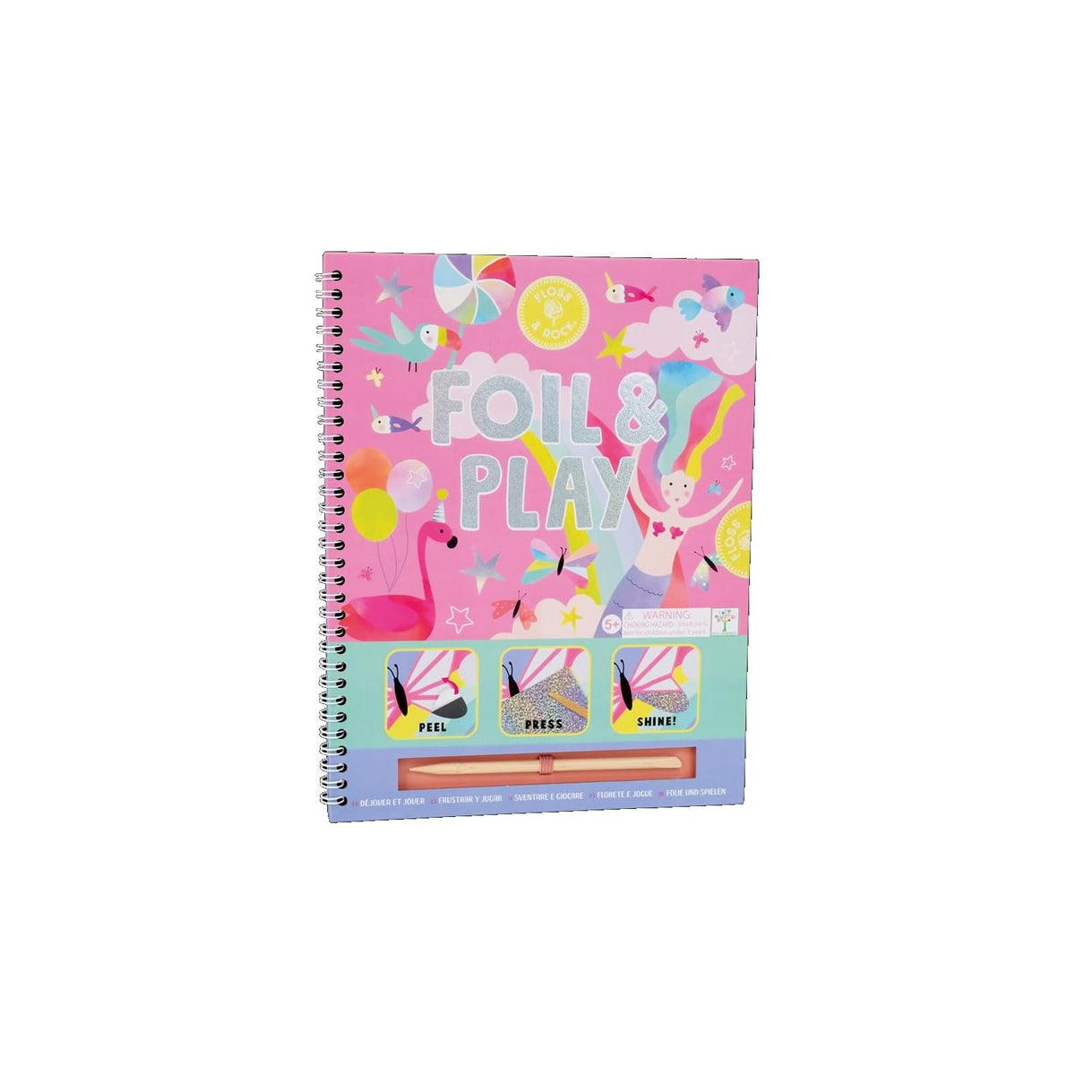 Floss & Rock Art Craft Kit, 10.8 inches, Fantasy