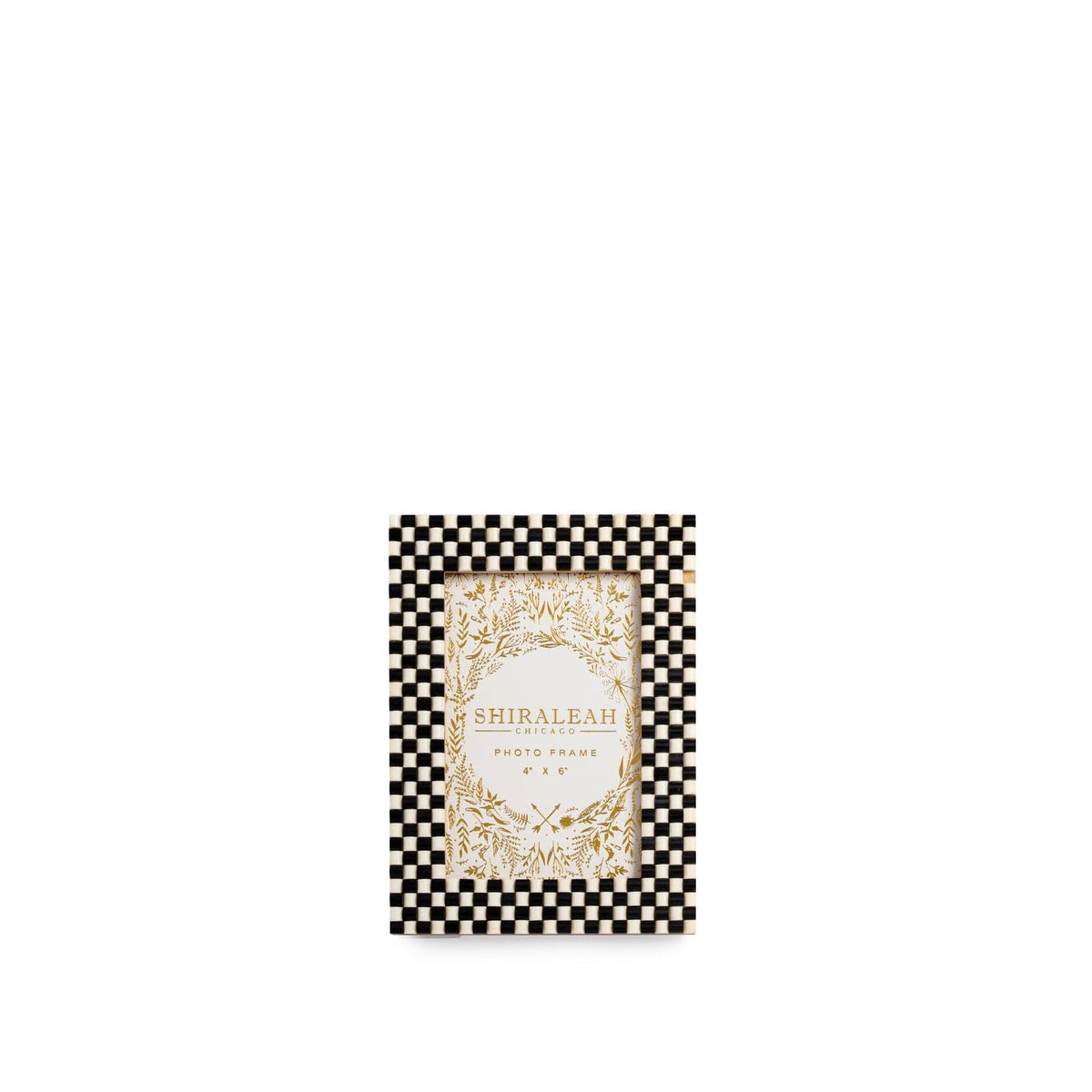 Shiraleah Picture Frame, Measures L 7.5" x W 5.5", Black