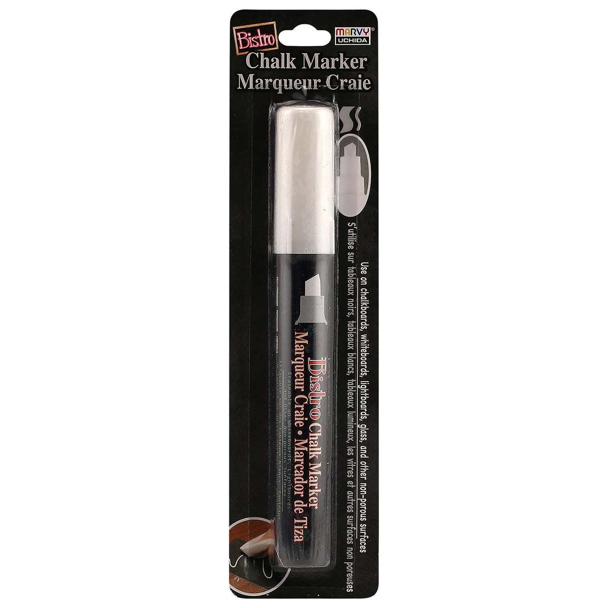 Marvy Uchida Writing Instrument, 1 Count (Pack of 1), White