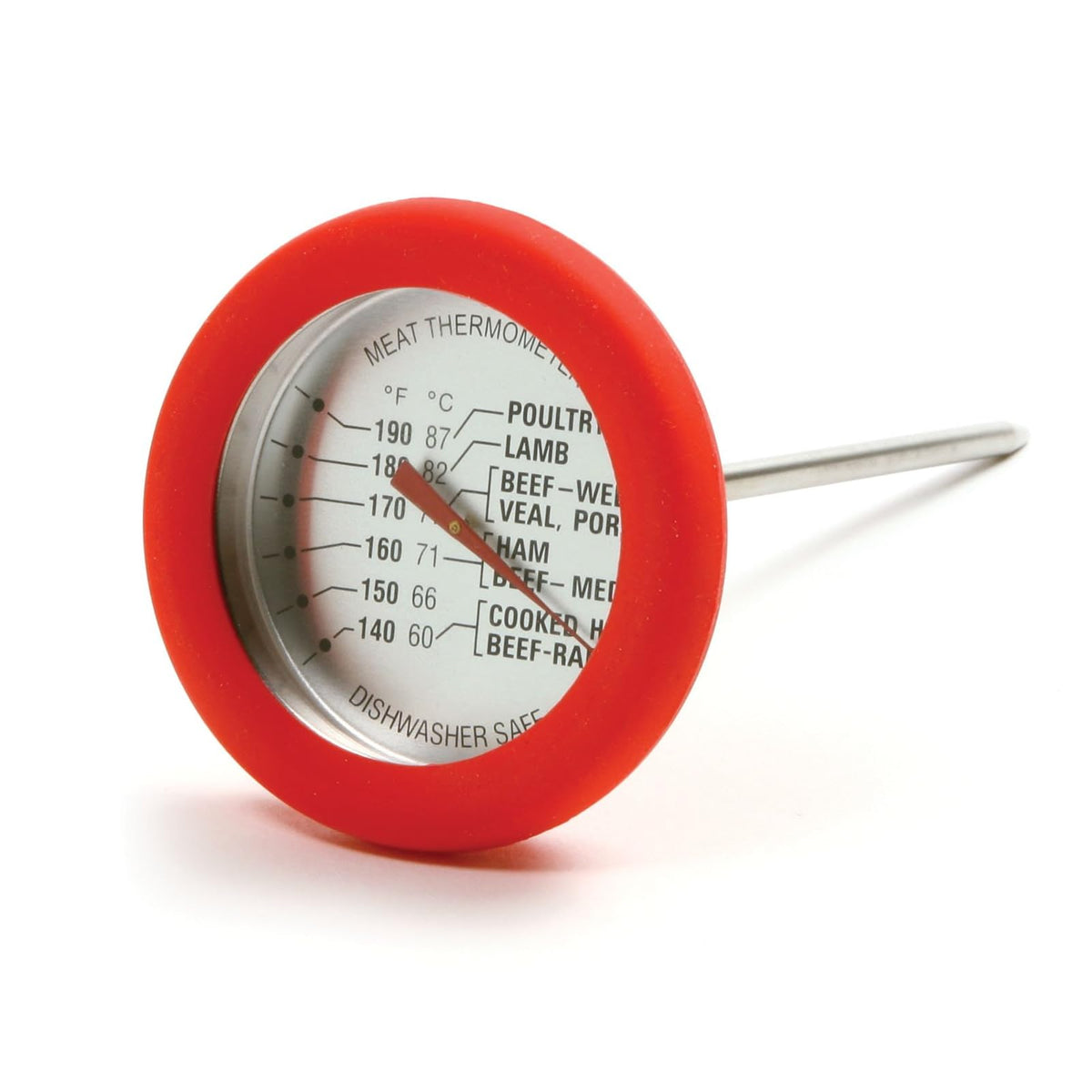 Norpro Thermometer, One Size, Red