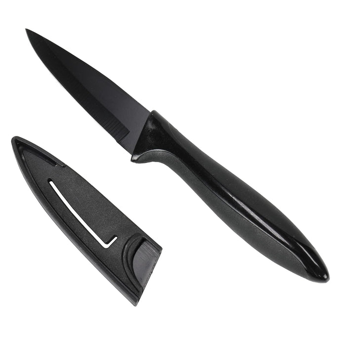 Chef Craft Premium Paring Knife, 11.5 inch, Black