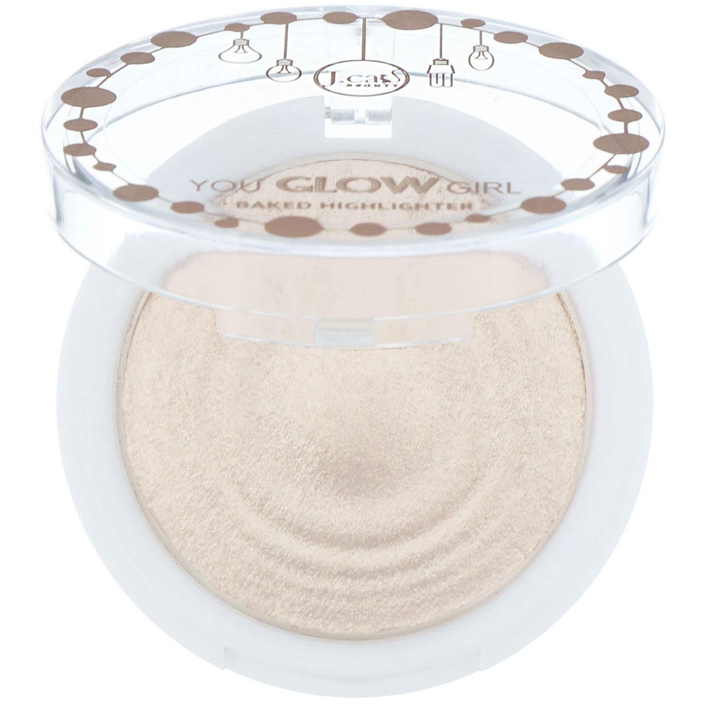 J.CAT BEAUTY You Glow Girl Baked Highlighter - Crystal Sand