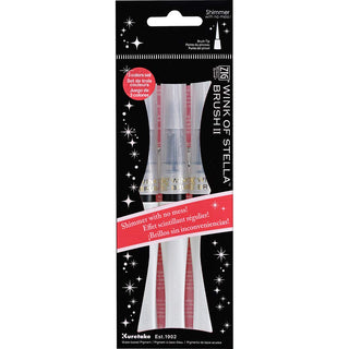 Kuretake Writing Instrument, 3 Count (Pack of 1), Gl. Clear 3pcs