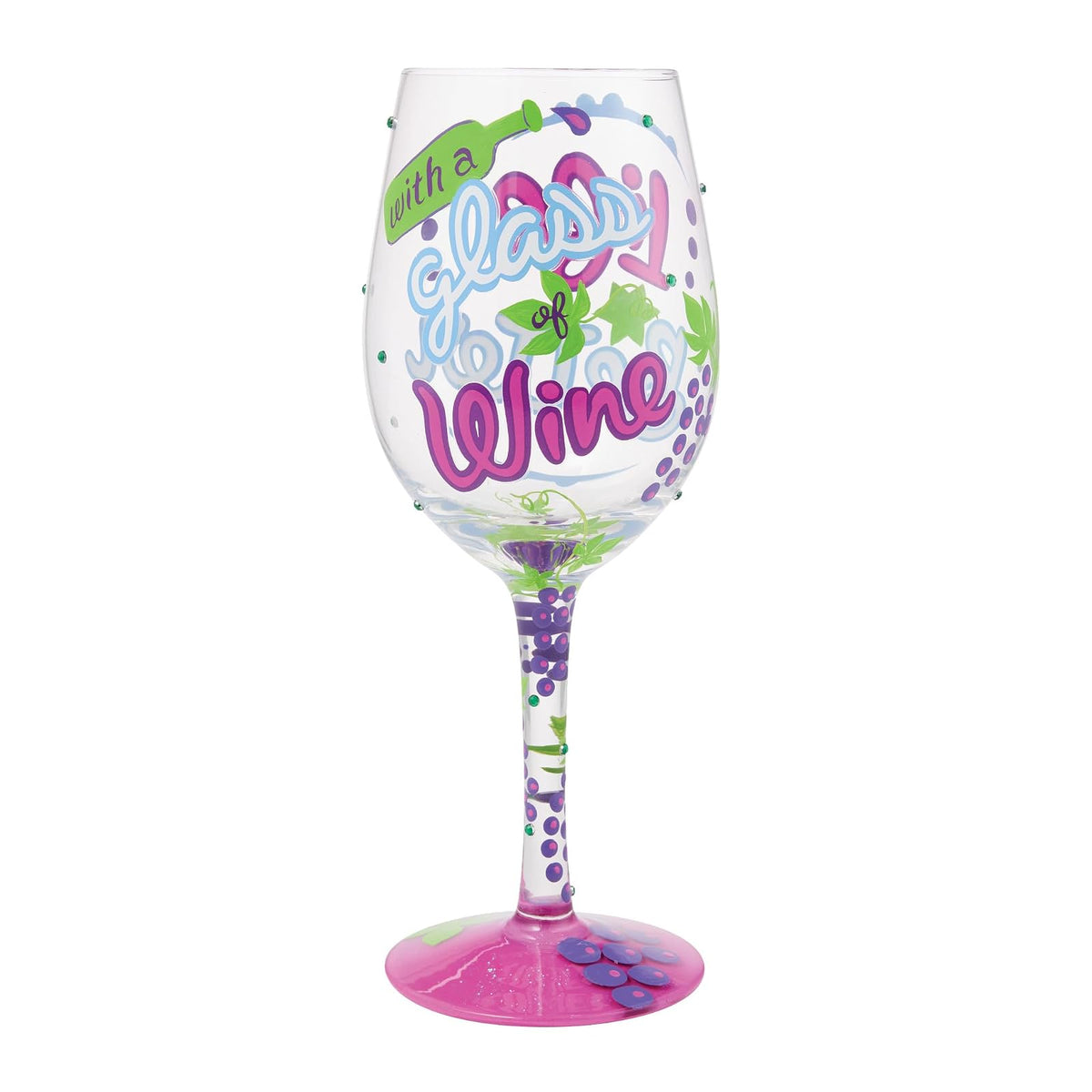Enesco Drinking Cup, 15 Ounces, Multicolor