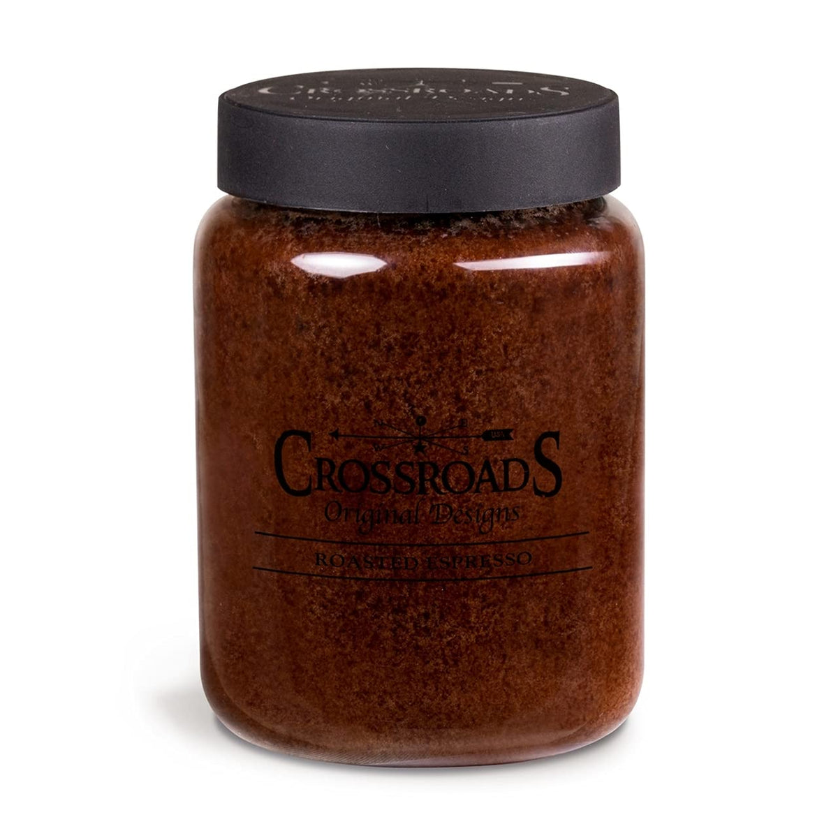 CROSSROADS ORIGINAL DESIGNS Candle, 26 Ounce, Dark Brown