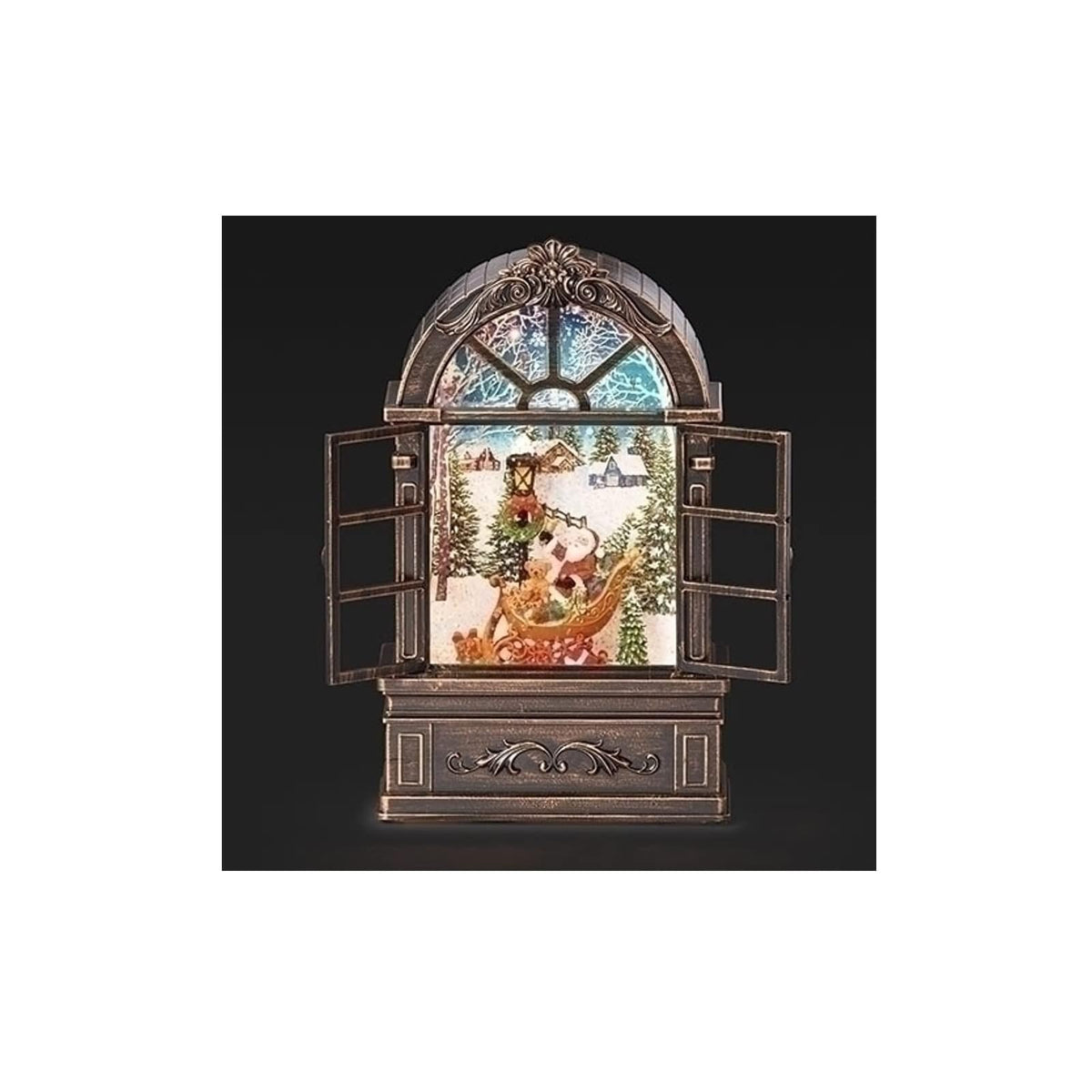 Roman Snow Globe, Red, Classic