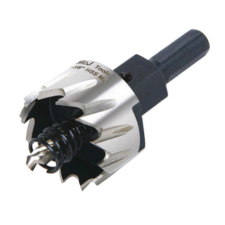 McJ Tools 1-3/8 Inch HSS M2 Drill Bit Hole Saw for Metal, Steel, Iron, Alloy, Ideal for Electricians, Plumbers, DIYs, Metal Professionals