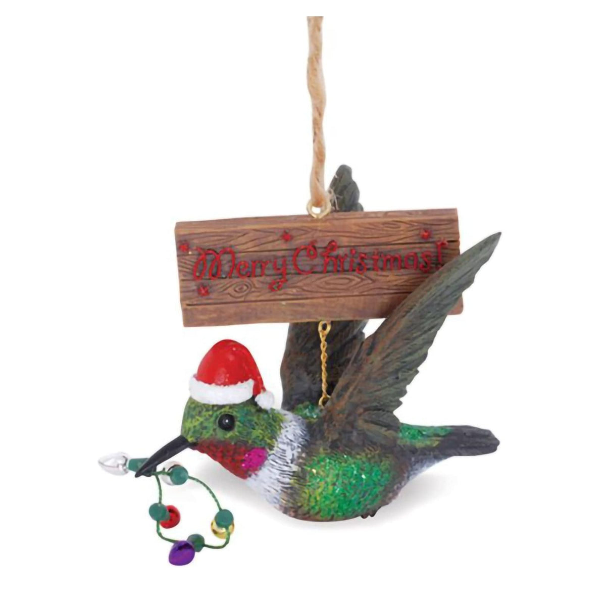 Cape Shore Hanging Ornament, Red, Green, White, Classic