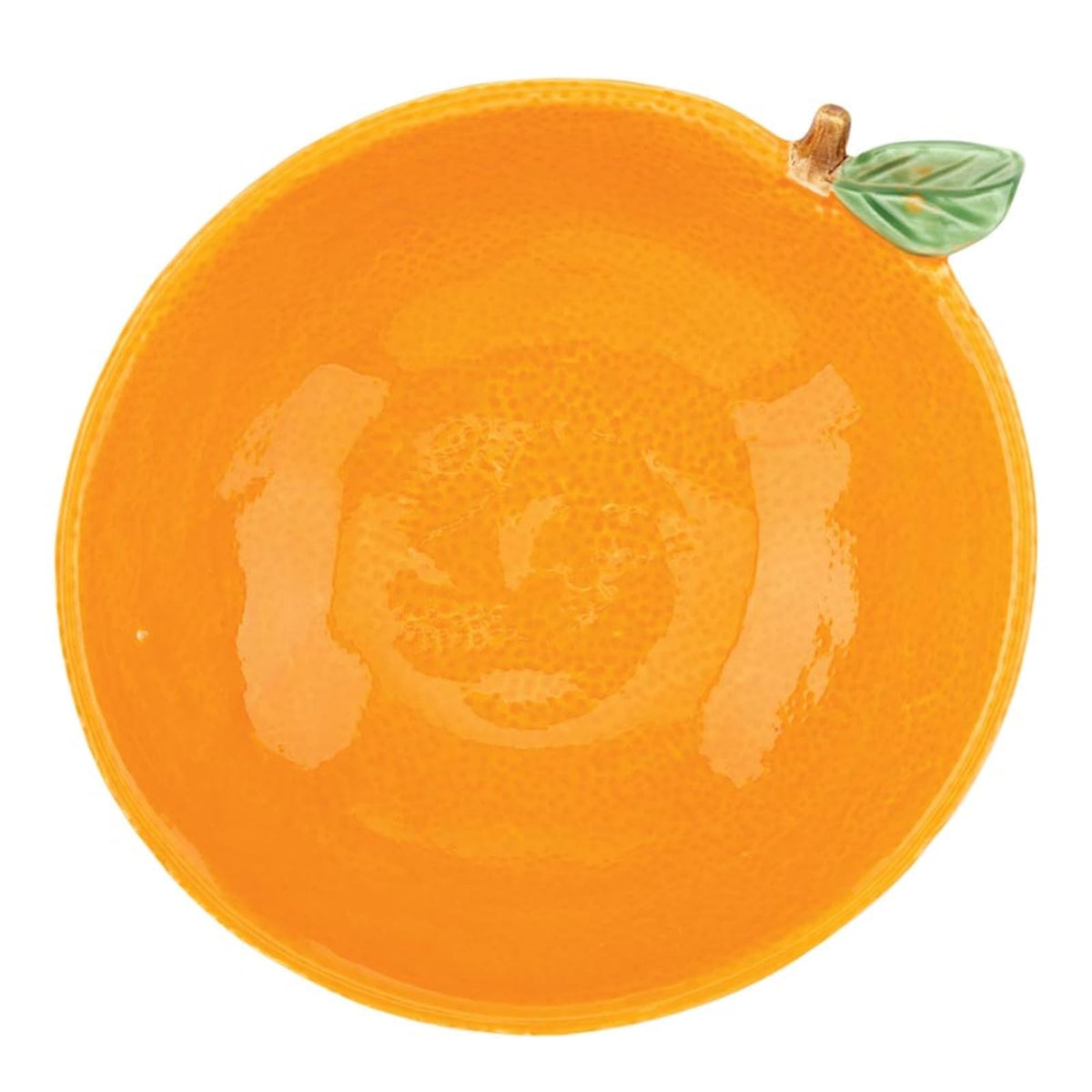 47th & Main Dishware Bowl, 5" Diameter x 1.5" Tall, Orange