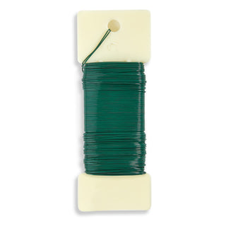 FloraCraft Wire, 20 gauge x 0.25 pound, Green