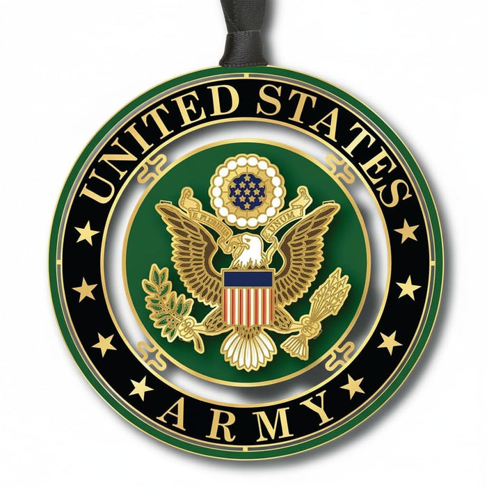 Beacon Design ChemArt United States Army Seal Ornaments