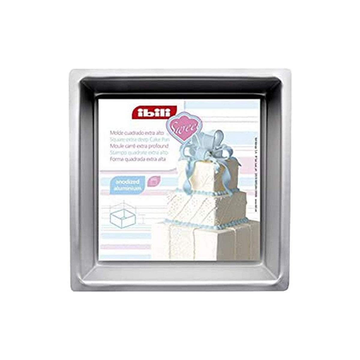 IBILI Baking Pan, 20 x 10 x 20 cm, Silver