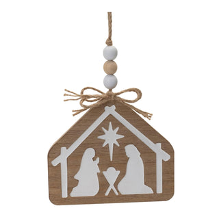 Melrose Hanging Ornament, Brown, Business
