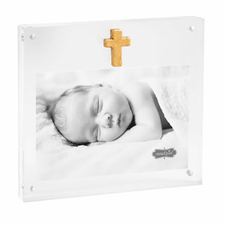 Mud Pie Picture Frame, 6.5 inches x 7 inches, White