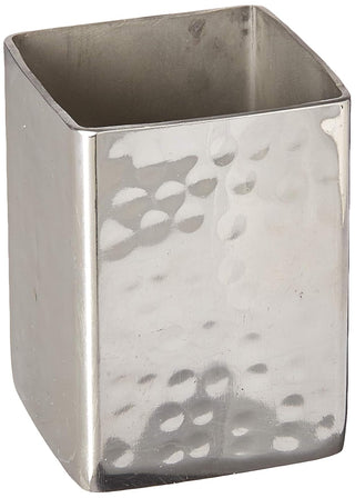 American Metalcraft Stainless Steel Hammered Sugar Packet Holder
