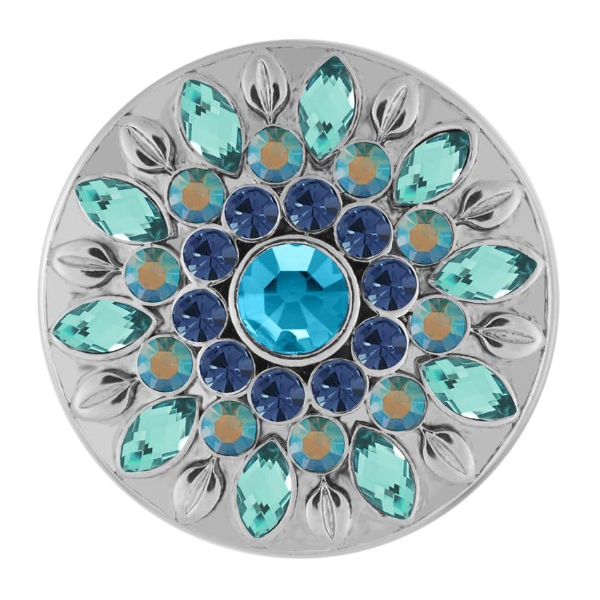 Ginger Snaps Jewelry Finding, Turquoise, Bead-Charm