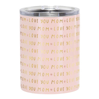 Slant Collections Drinking Cup, 12 Ounces, Love You Mom