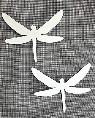 DCentral Decorative Magnet, 6" x 5", White