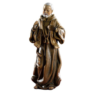 Avalon Gallery Bellavista Mini Saints Statues - Small Gift Boxed Catholic Figurine, 4-Inch, Saint Pio Statue