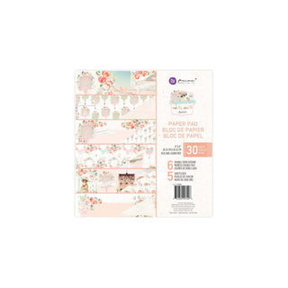 PRIMA MARKETING INC Sheet Paper, 8"x8" Paper, Peach Tea 8"x8" Paper Pad 30 sheet