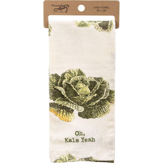 Primitives By Kathy Kitchen Towel - Oh, Kale Yeah