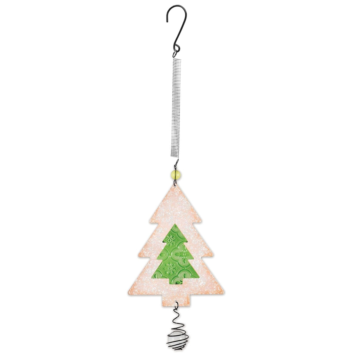 Sunset Vista Designs Hanging Ornament, 14.75 Inch, White/Green