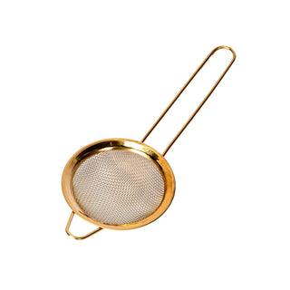 Urban Tokyo Tea Infuser, 3 Inches Diameter, Gold Brass