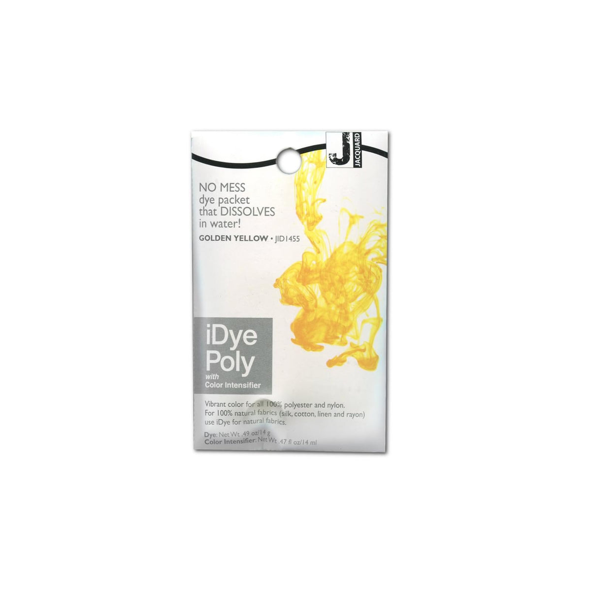 Jacquard Dye, 14 g - Synthetic Fabrics, Golden Yellow