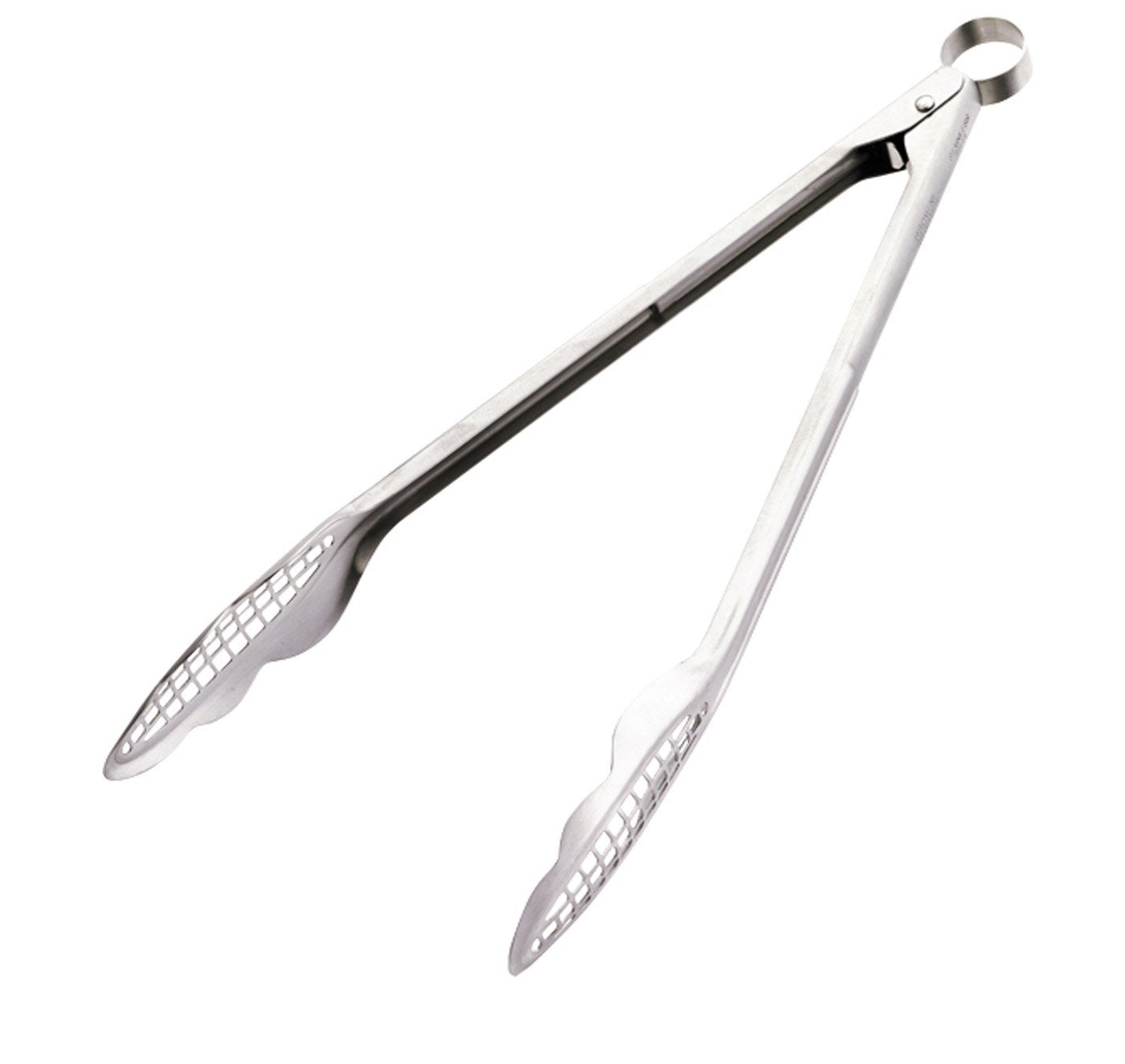 Browne & Co Cuisipro Stainless Steel Narrow Grill/Fry Tongs, 12-1/2-Inch