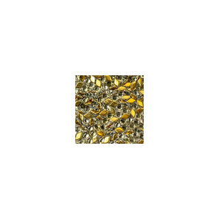 John Bead Craft Bead, Light Sapphire Backlit Golden
