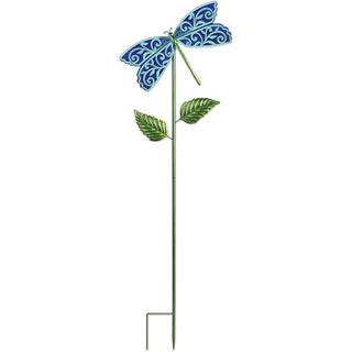 Sunset Vista Designs Anchor Stake, Dragonfly, Garden