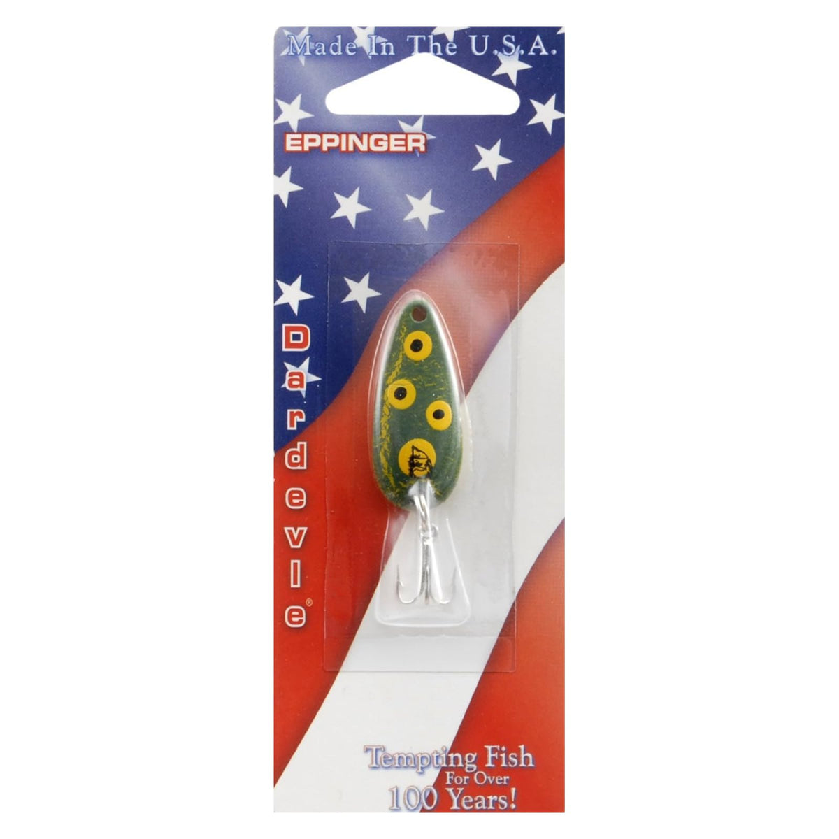 EPPINGER MFG. CO. Fishing Hook, Small, 13-Crackle Frog