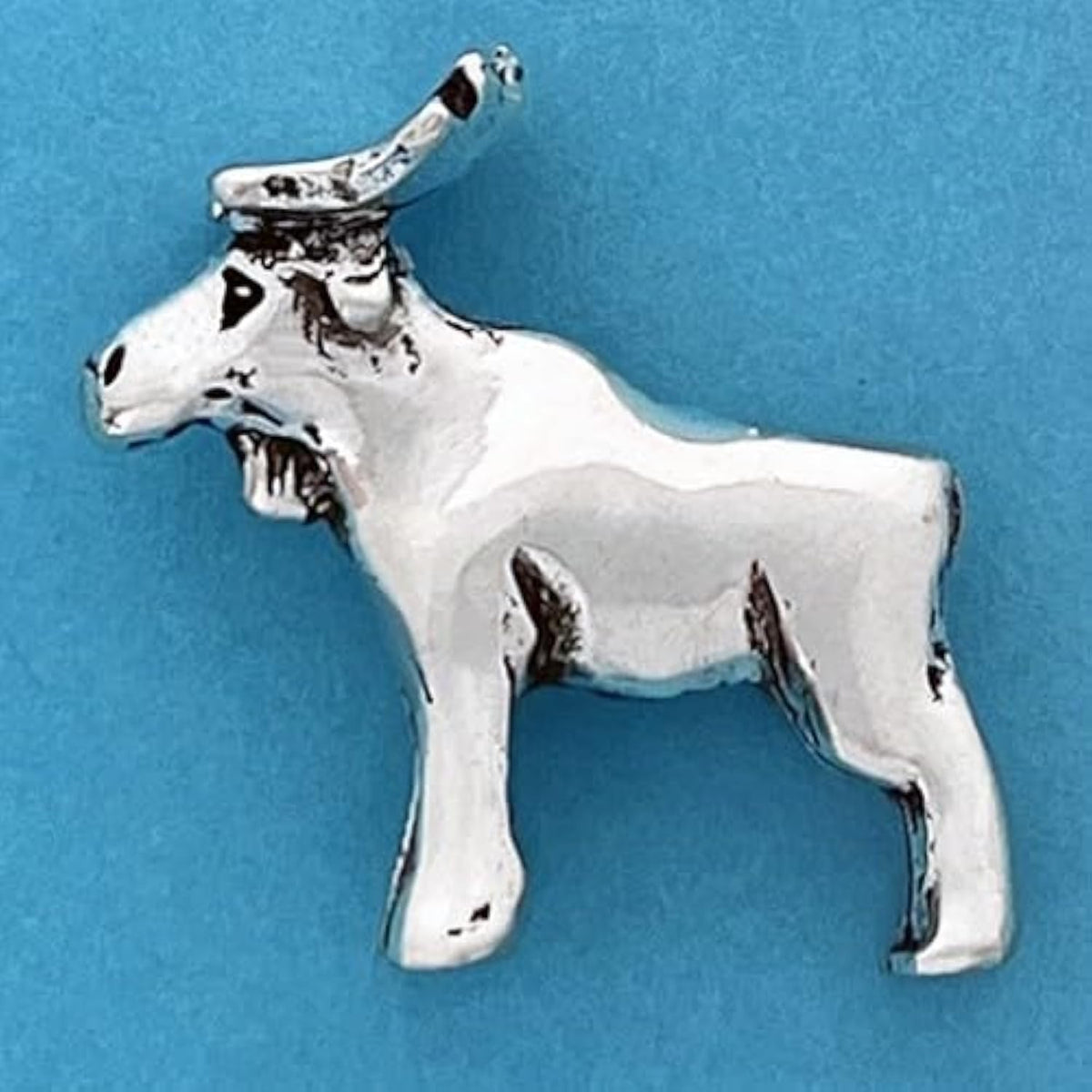 Basic Spirit Moose Miniature Figurine Handcrafted Gift for Home Decorative Collection