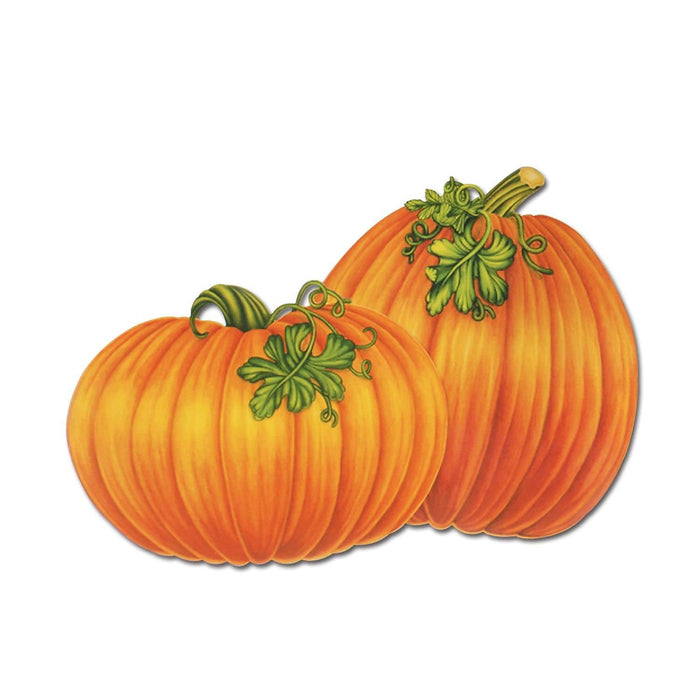 Beistle Decorative Cutout, 15.5", Orange/Green