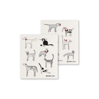 Abbott Collection Towel, 6.5x8"L, Ivory