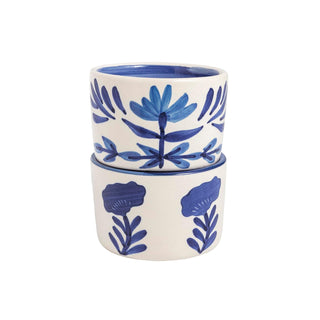 Mud Pie Dishware Bowl, 2" x 3" dia, Blue