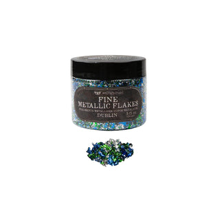 PRIMA MARKETING INC Art And Craft Supply, Metallic Flakes Dublin 1 Jar, Total We