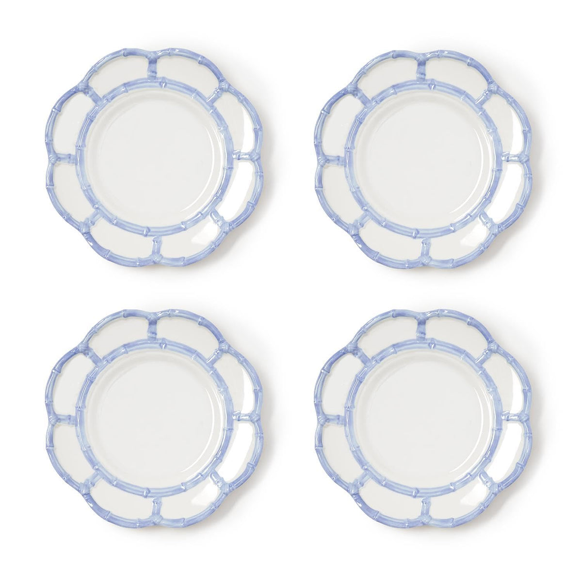 Two's Company Dishware Plate, 8.75", Blue