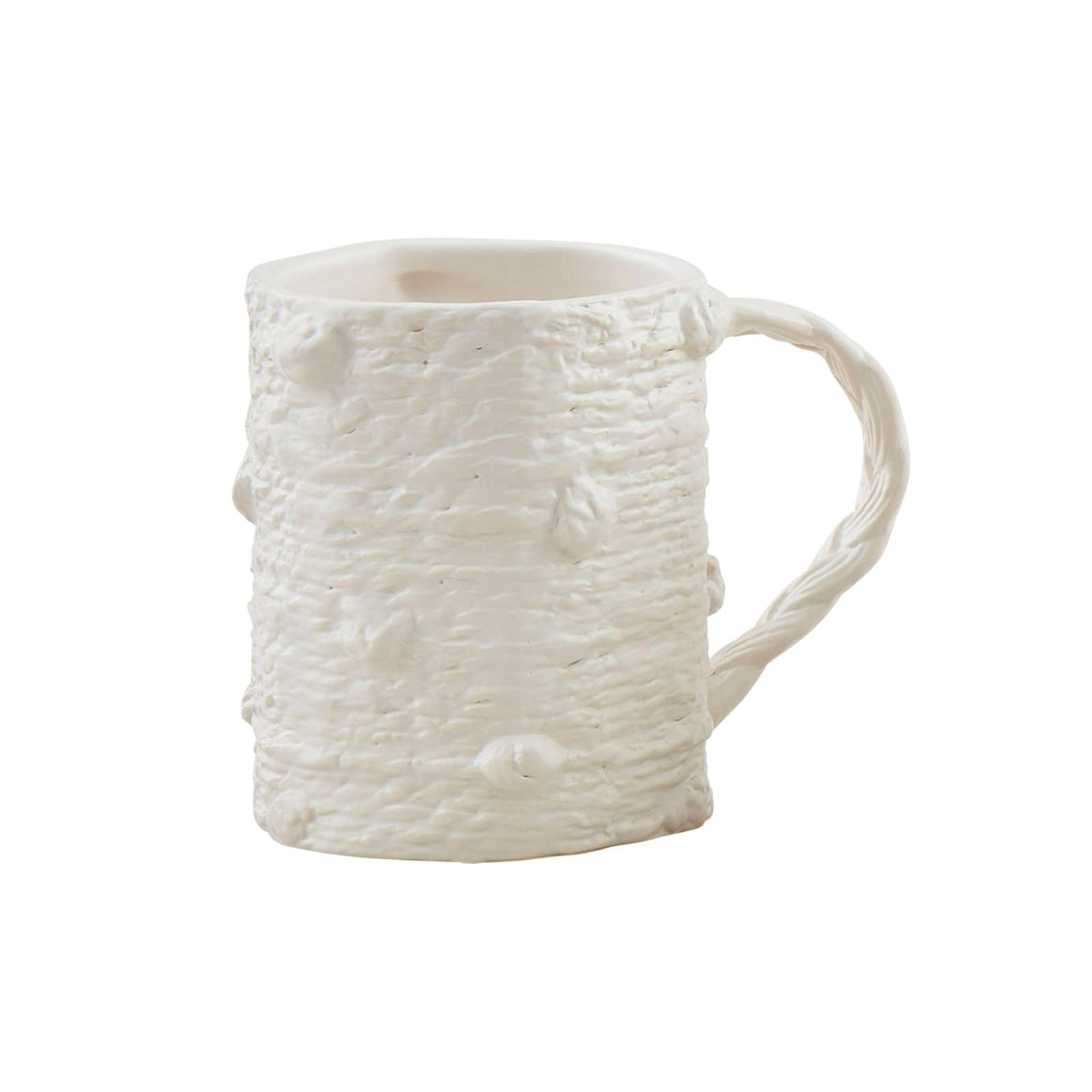 Mud Pie Drinking Cup, 16 Ounces, White