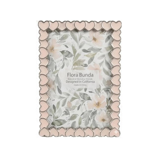 Flora Bunda Picture Frame, Pink