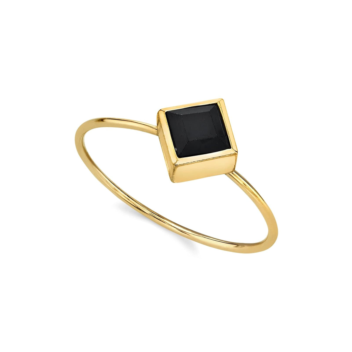 1928 Jewelry Company Ring, 7, Black