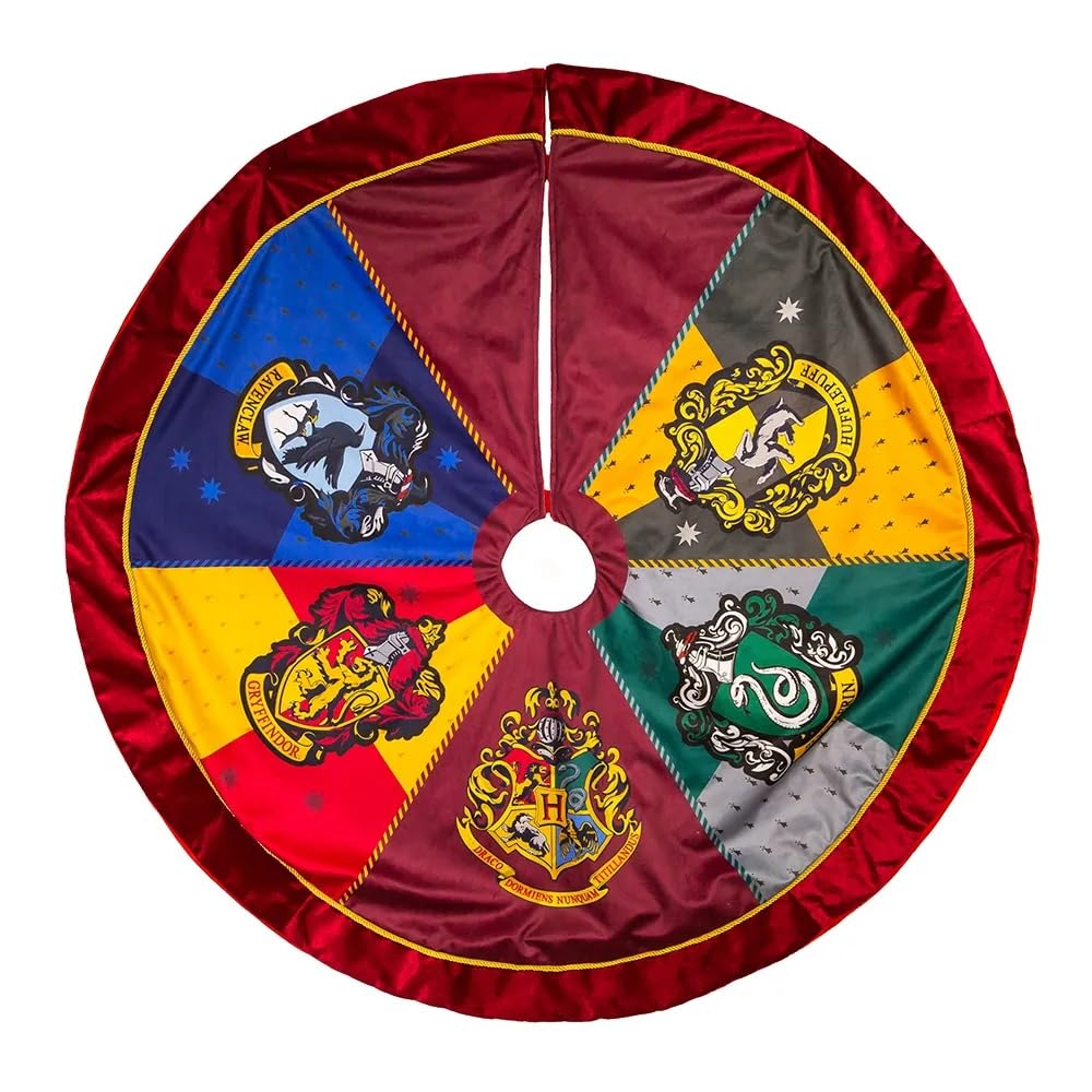 Kurt S. Adler Tree Skirt, Large, Multicolored